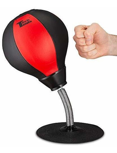 Tech Tools Stress Buster Desktop Punching Bag - Suctions To 