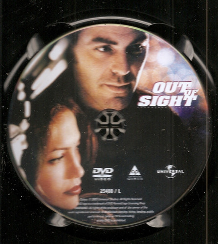 Dvd Out Of Sight  ( Cli Opposti Si Attraggond - Legendado )