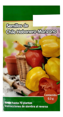 Semillas De Chile Habanero Manzano