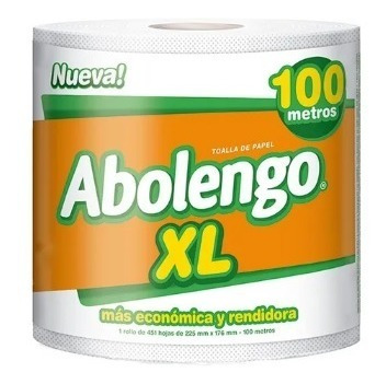 Toalla Papel  Xl - Rollo Gigante 1 Un - 100 Mt