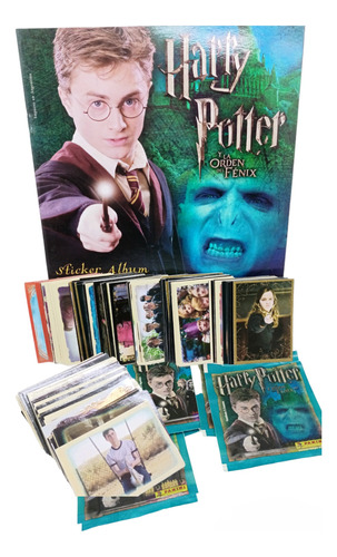Harry Potter - Orden Del Phoenix- Figuritas A Pegar + Album 