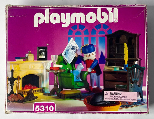 Playmobil Set Victoriano 5310 Cuarto Del Abuelo Rtrmx