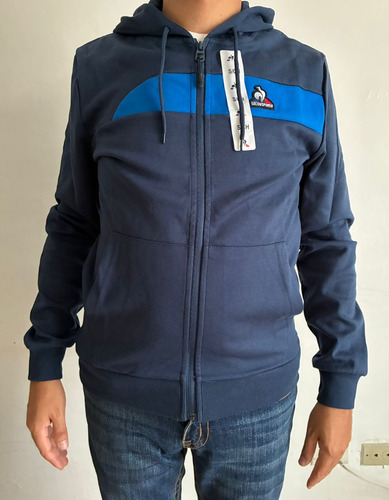 Sudadera Azul Marino Le Coq Sportif Tallas S, M, L Y Xl Mod.