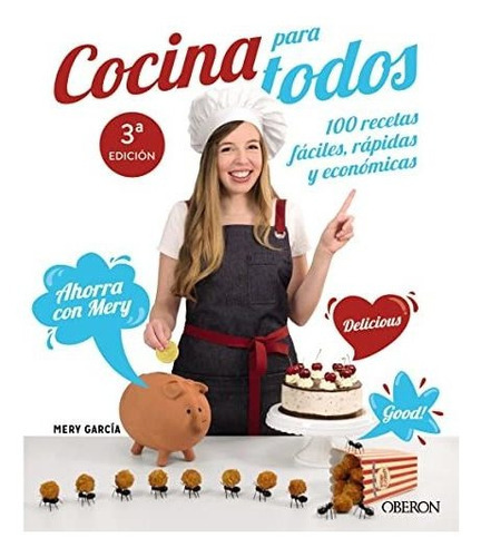 Cocina Para Todos: 100 Recetas Fáciles, Rápidas Y Económicas, De García Butrón, Mª Del Carmen. Editorial Anaya Multimedia, Tapa Blanda En Español