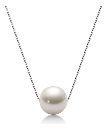 Collar Con Colgante De Perlas Flotantes Para Mujer, Perlas B