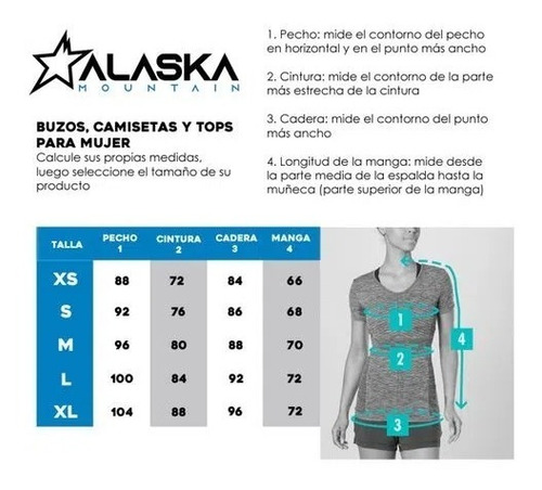 Buzo Micropolar Alaska Ushuaia Mujer Trekking Outdoors