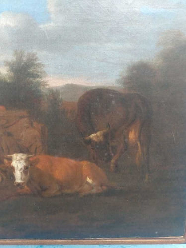 Quadro De Van De Velde / Óleo Sob Tela (Usado)