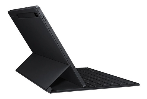 Imagem 5 de 10 de Capa Teclado Original Samsung Slim Galaxy Tab S7 Fe Preta