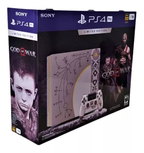 PS4 Pro recebe edição limitada temática de God of War