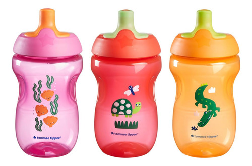 Botella De Agua Tommee Tippee Sporee, Para 12 M+, 10 Oz, De