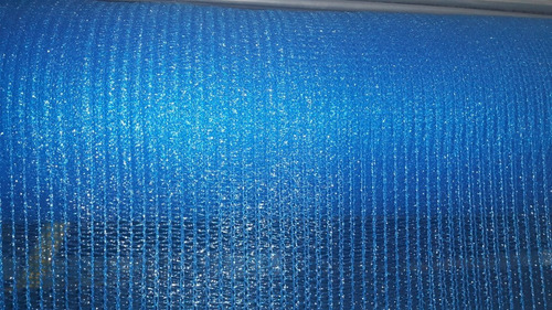 Polisombra Azul Al 35 % X 4 Ancho X 100 Mts Largo Rollo.