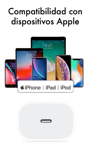 Cargador Usb C - 20w - Patas Argentinas - Compatible iPhone