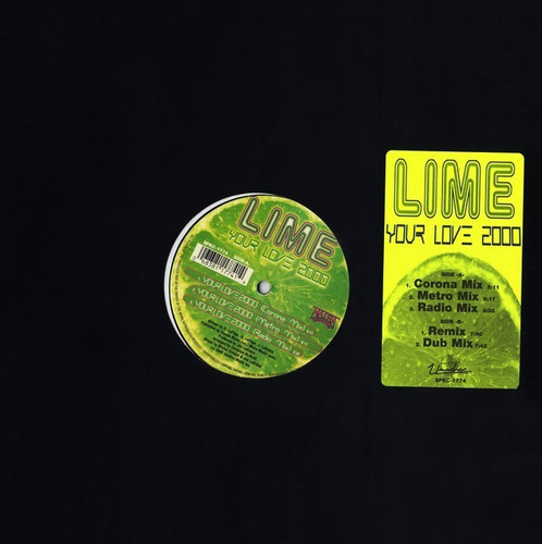 Vinilo Lime Your Love 2000 Nuevo Y Sellado