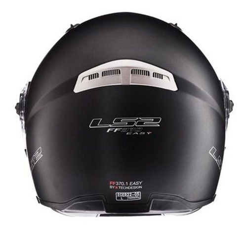 Imagen 3 de 5 de Casco Moto Rebatible Ls2 370 Brillo Doble Visor Solomototeam