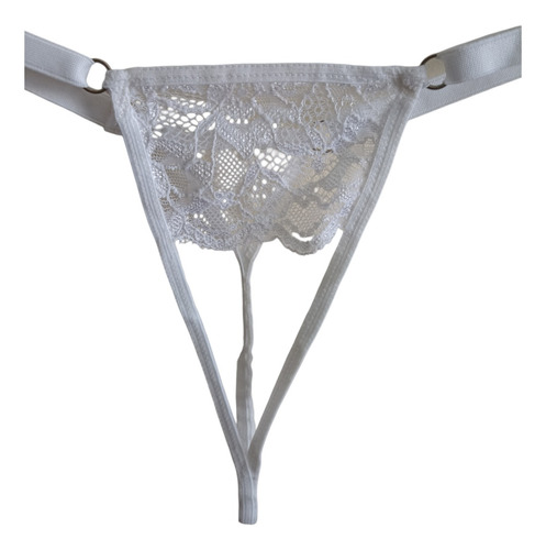 Tanga Abierta Rutera De Encaje Lencería Temptation Lingerie