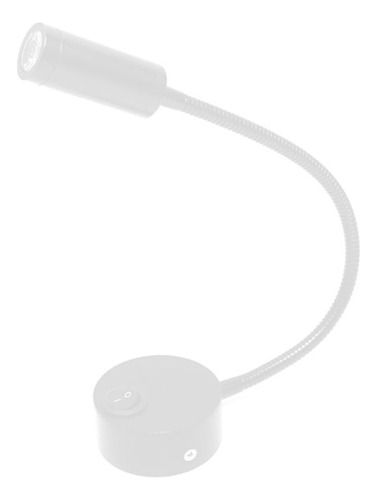 Js Lámpara De Lectura Flexible De Cuello De Cisne Con Luz