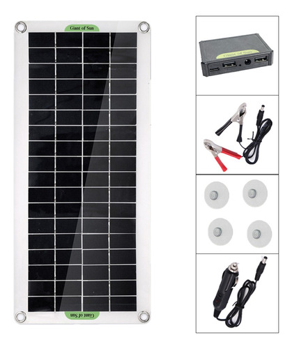 Panel Solar Flexible Policristalino Para Campamento
