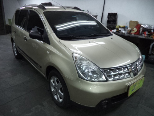 Imagem 2 de 11 de Nissan Livina Sl1.6 16v Flex 5p Completo Abs 2010 Dourado