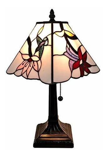 Lighting Tiffany Style Mini Accent Lamp Mission 15 De A...