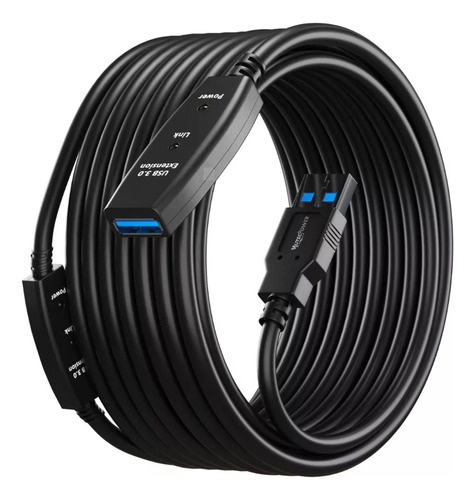  Cable De Extensión Activo Usb 3.0 / 15m / Macho A Hembra 