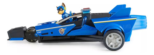 Paw Patrol La Película Chase Vehículo Transformable & Figura