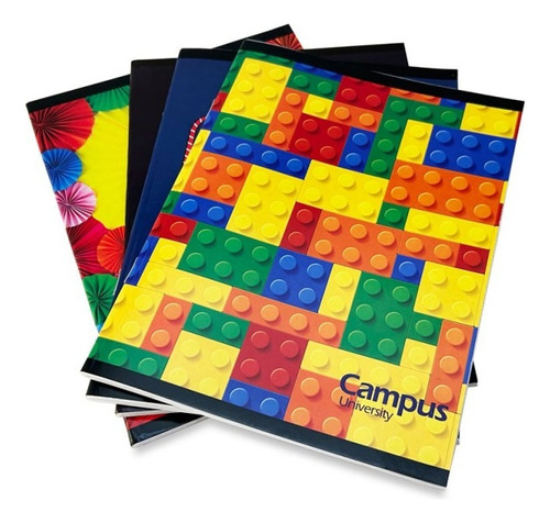 Cuaderno Escolar Campus Rayado 96 Hojas Pack X 6