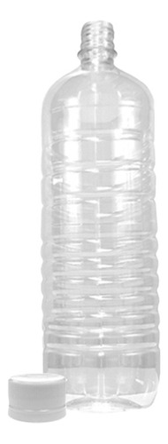 Botella Pet Para Agua 1500cc  Con Tapa Plástica