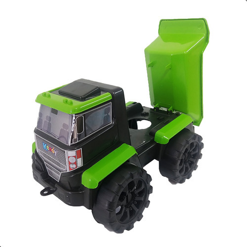Brinquedo Grande Caminhão Carrinho Reforçado Caçamba Infanti Personagem Caminhão Caçamba