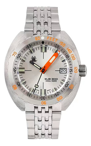 Tactical Frog Reloj V3 Para Hombre Nh35 Automático De Acero