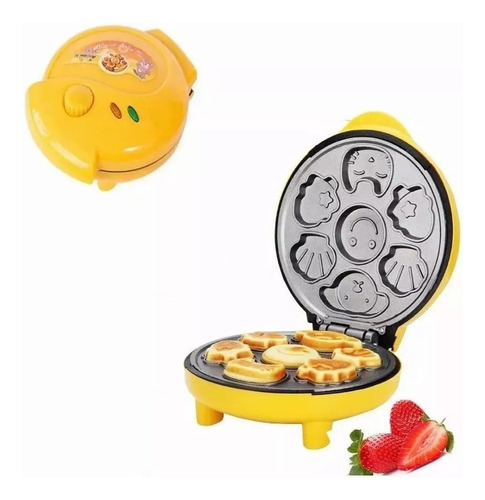 Mini Máquina Para Hornear Waffle Donuts Para Niños
