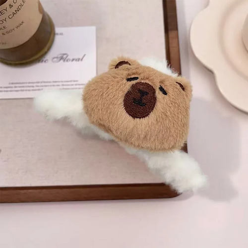 Para Capybara Peluche Juguetes Con 6 Accesorios Capibara D