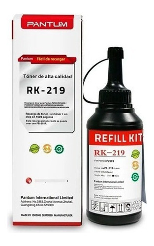  Toner Kit Rk-219 Original Pantum M6559 P2509 