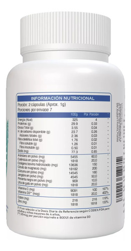 Flexacil Ultra Suplemento 1 Frasco De 60 Cápsulas 500mg