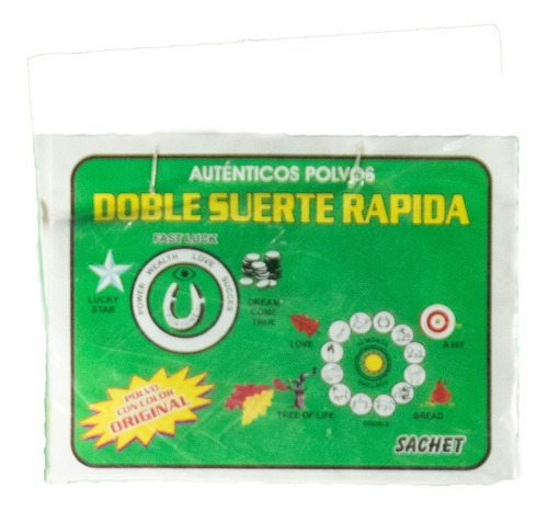 Polvos Sachet X Docena Doble Suerte Rapida 