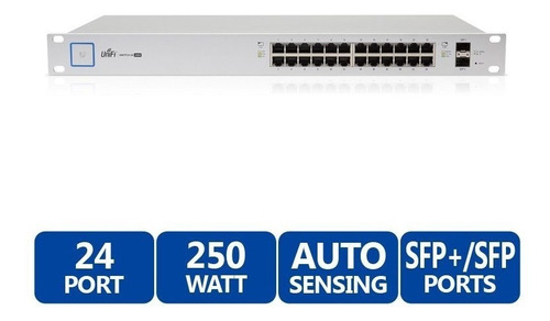 Ubiquiti Switch Poe+ Gigabit Switch Con Sfp Us-24-250w 