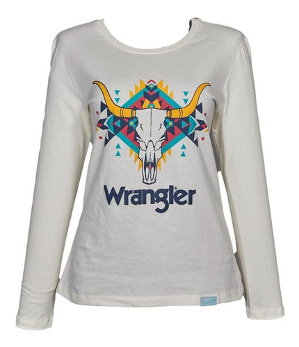 Playera Vaquera Wrangler Mujer Ro41