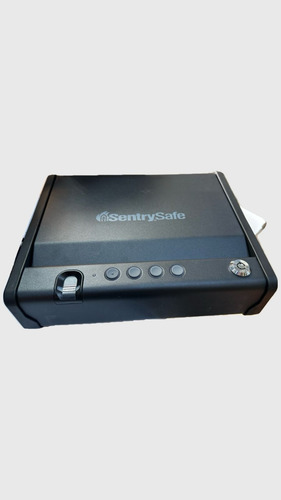 Caja Fuerte Sentrysafe Para Armas Con Apertura Biométrica Negro (Usado)