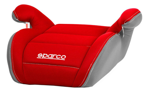 Asiento Silla Booster Carro Rojo - Gris Para Niños Sparco