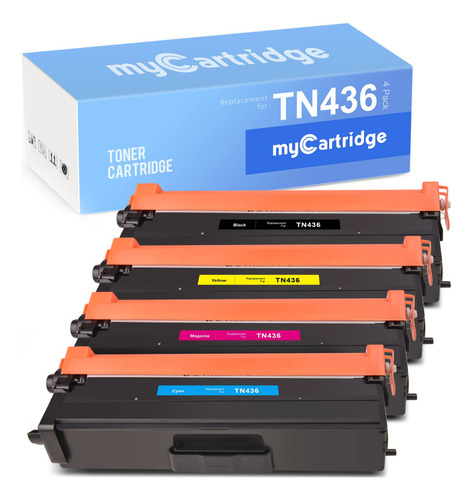 Mycartridge Cartucho De Tóner Compatible Con Brother Tn436.