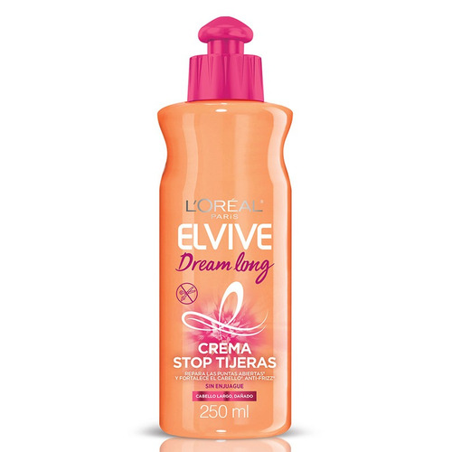 Crema Para Peinar Elvive Dream Long Stop Tijeras - 250ml