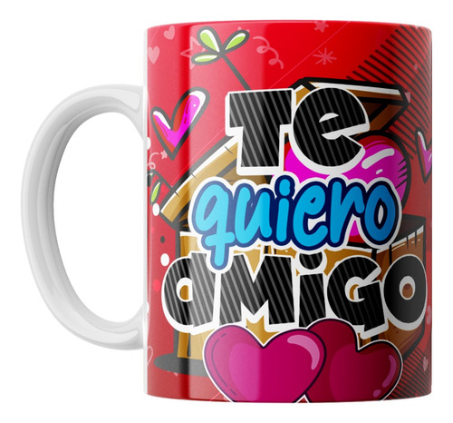 Tazas Dia Del Amigo |  Personalizables | Ceramica #002