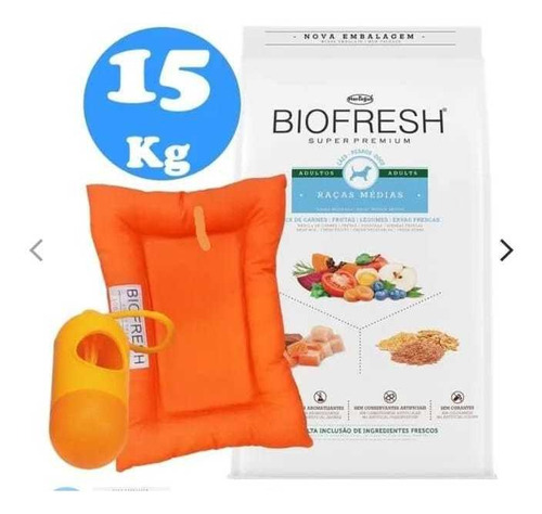 Biofresh Adulto Raza Mediana 15kg + Regalo