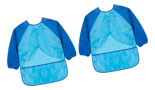 Paquete De 2 Delantales Para Niños Delantal De Pintura