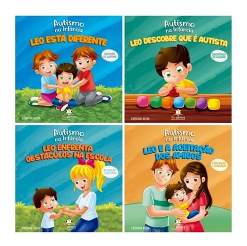 Coleção Autismo Na Infância - 4 Livros