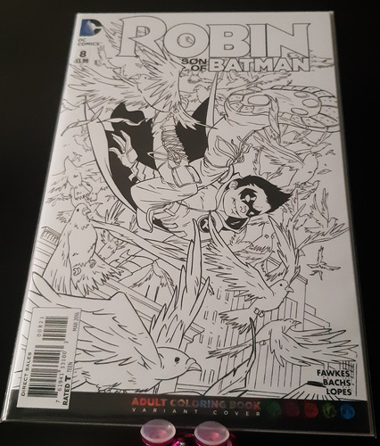 A2- Robin Son Of Batman 8 Ingles Dc Comics