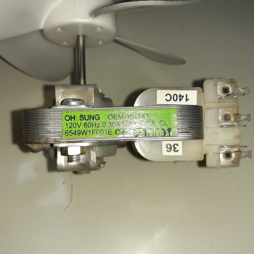 Ventilador Para Horno De Microondas (Usado)