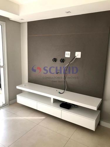 Imagem 1 de 15 de Studio 38 M2, Uma Vaga, Sacada, Planejados E Acessórios - Mc9183