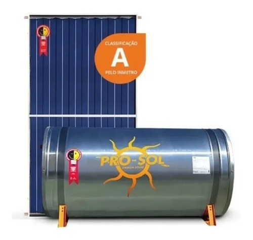 Aquecedor Solar Completo 200l Boiler/placa/caixa /suporte