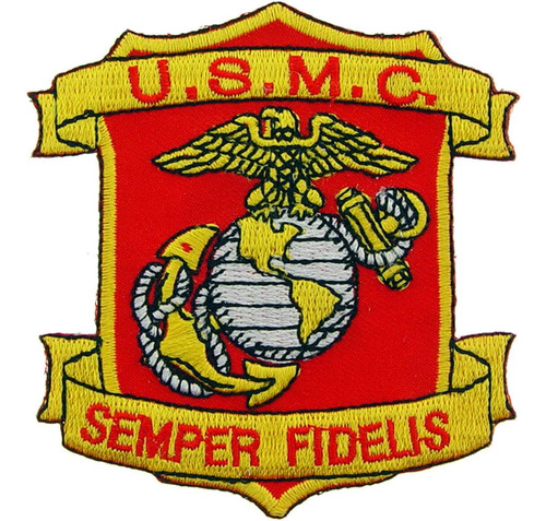 Parche Oficial Del Cuerpo De Marines De Estados Unidos ...