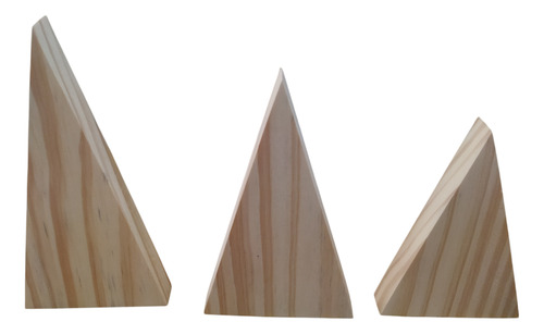 Arbolitos Pinos De Navidad En Madera Para Pintar Decorar